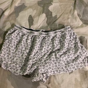 CK lounge shorts